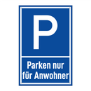 Parken nur für Anwohner