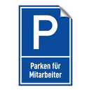 Parken für Mitarbeiter