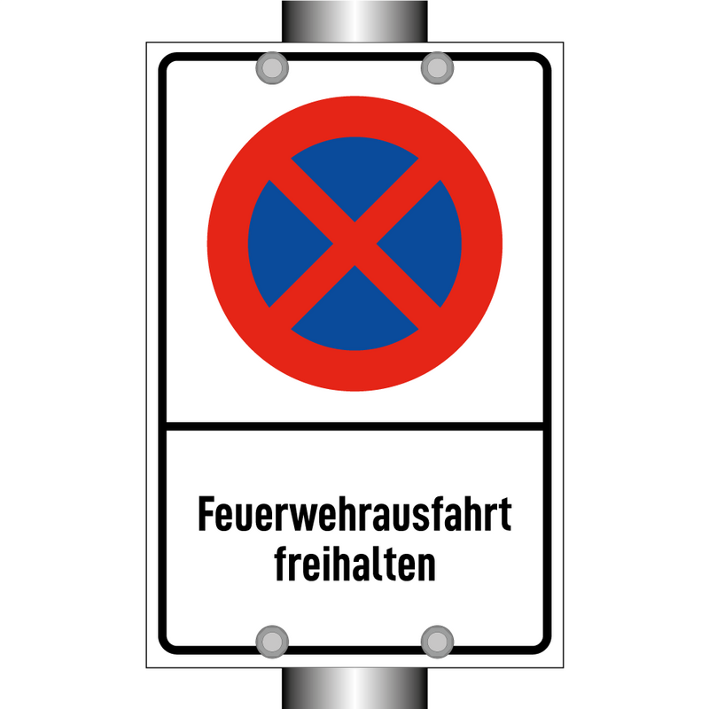 Feuerwehrausfahrt freihalten
