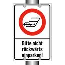 Bitte nicht rückwärts einparken!