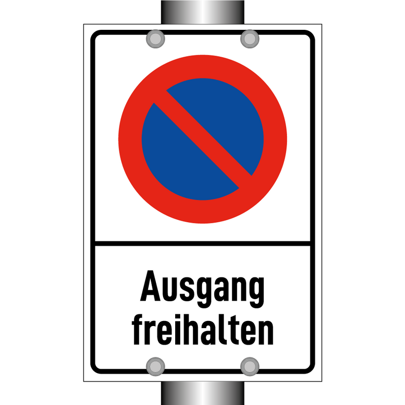 Ausgang freihalten