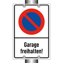 Garage freihalten!
