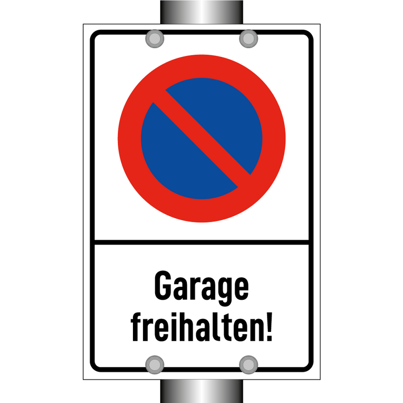 Garage freihalten!