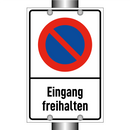 Eingang freihalten