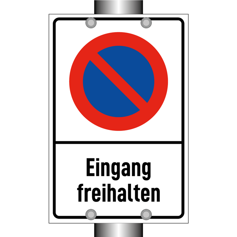 Eingang freihalten