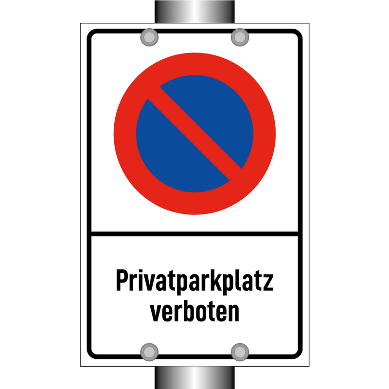 Privatparkplatz verboten
