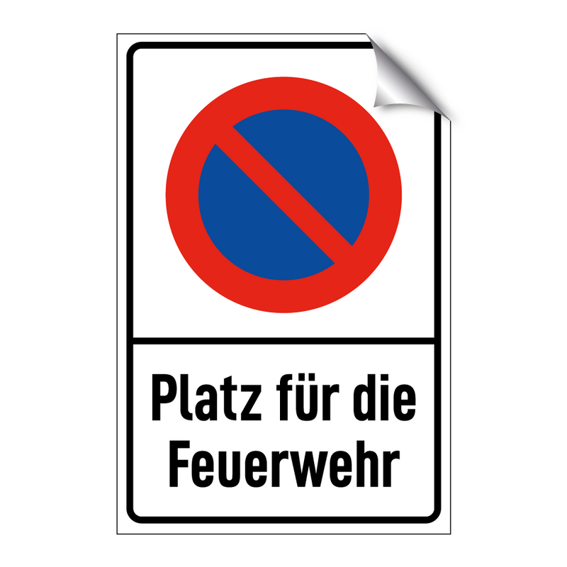 Platz für die Feuerwehr
