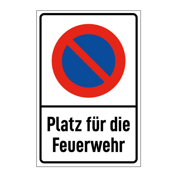 Platz für die Feuerwehr