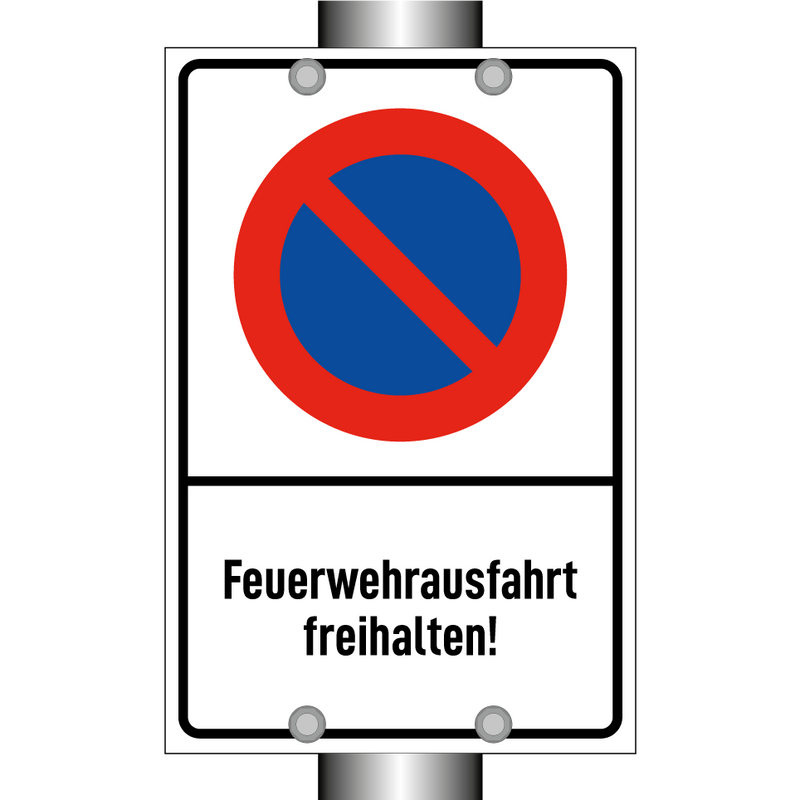 Feuerwehrausfahrt freihalten!