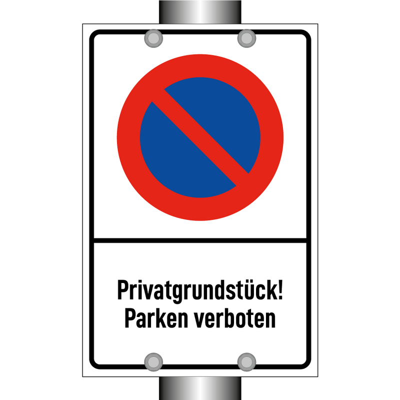 Privatgrundstück! Parken verboten