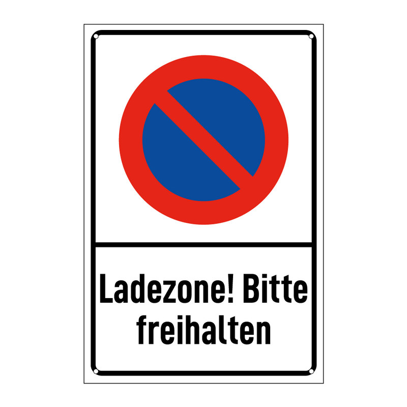 Ladezone! Bitte freihalten