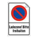 Ladezone! Bitte freihalten