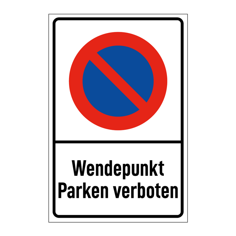 Wendepunkt Parken verboten