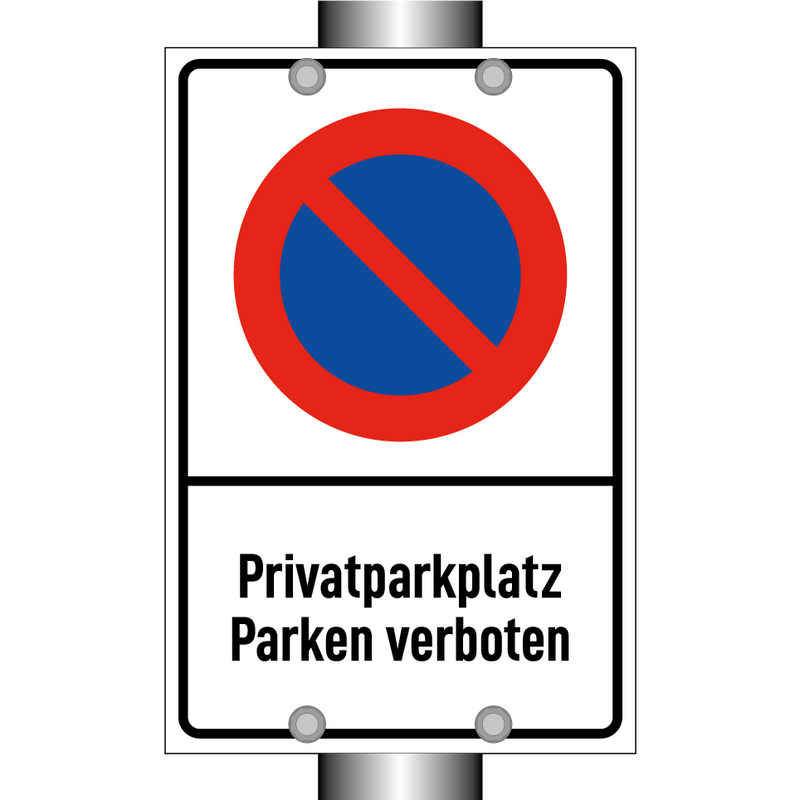 Privatparkplatz Parken verboten