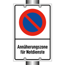 Annäherungszone für Notdienste