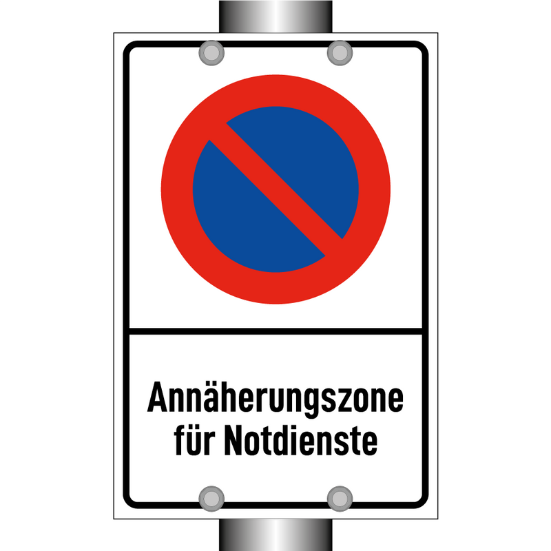 Annäherungszone für Notdienste