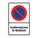 Annäherungszone für Notdienste