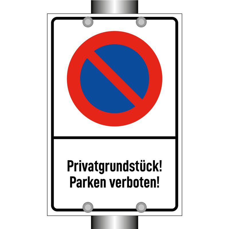 Privatgrundstück! Parken verboten!
