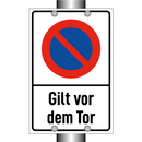 Gilt vor dem Tor