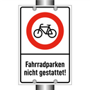 Fahrradparken nicht gestattet!
