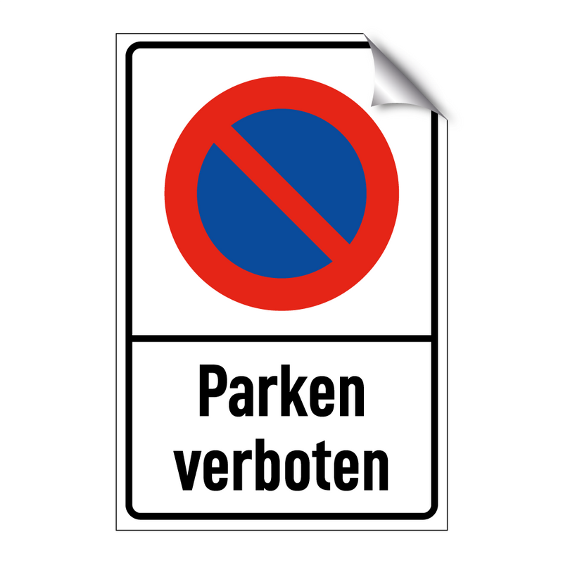 Parken verboten