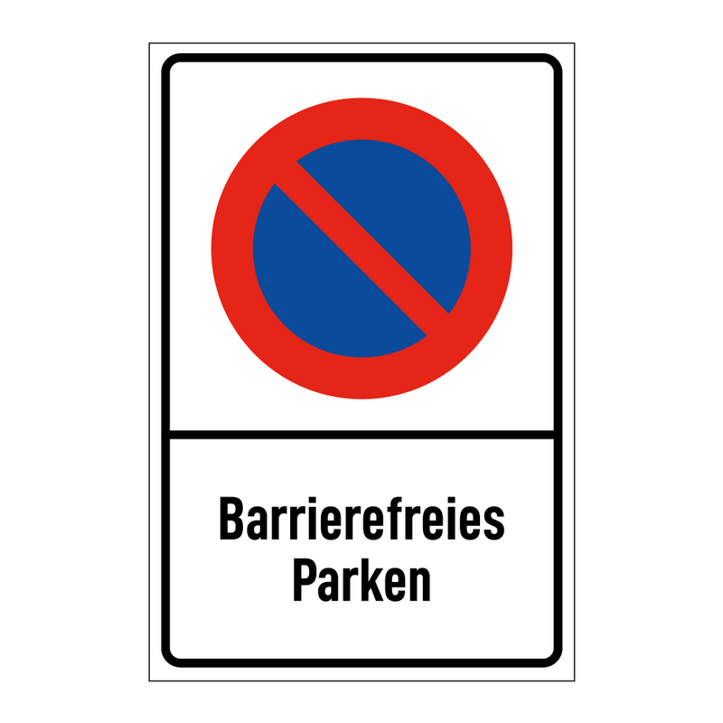 Barrierefreies Parken