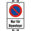Nur für Bewohner