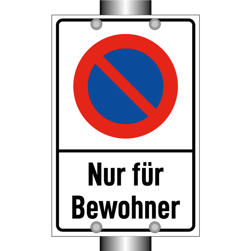 Nur für Bewohner