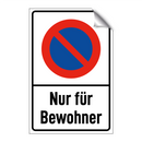 Nur für Bewohner