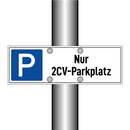 Nur 2CV-Parkplatz
