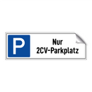 Nur 2CV-Parkplatz