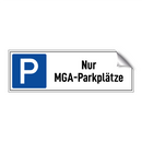 Nur MGA-Parkplätze