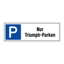 Nur Triumph-Parken