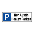 Nur Austin Healey Parken