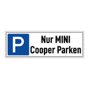 Nur MINI Cooper Parken