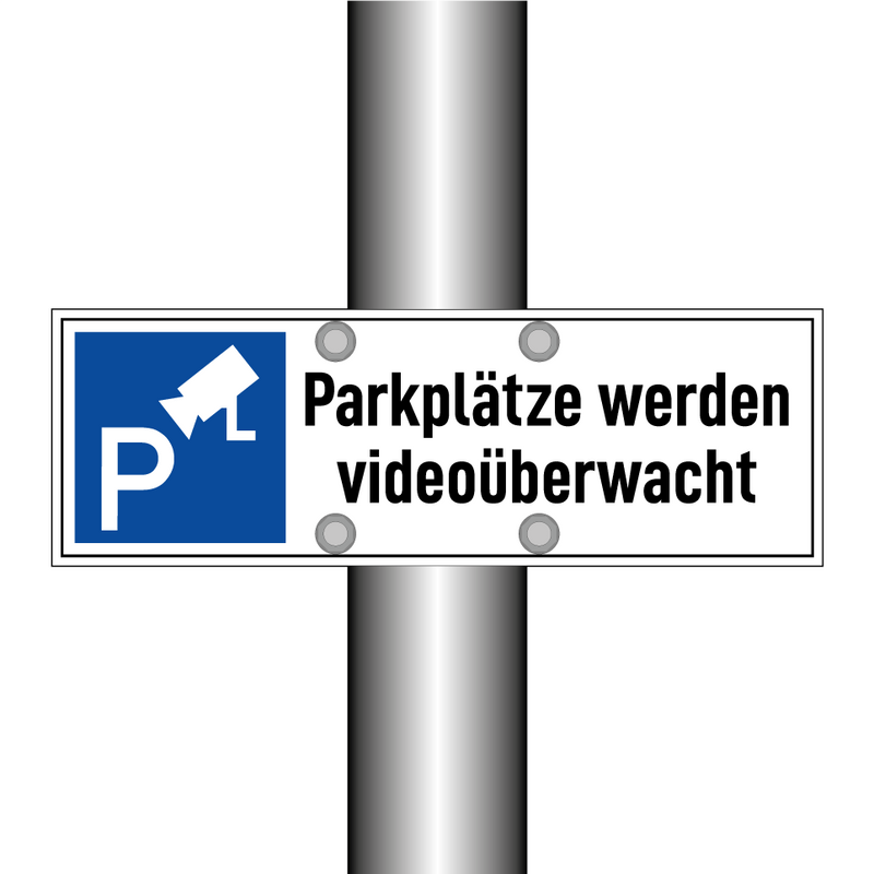 Parkplätze werden videoüberwacht
