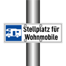 Stellplatz für Wohnmobile