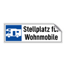 Stellplatz für Wohnmobile