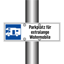 Parkplatz für extralange Wohnmobile