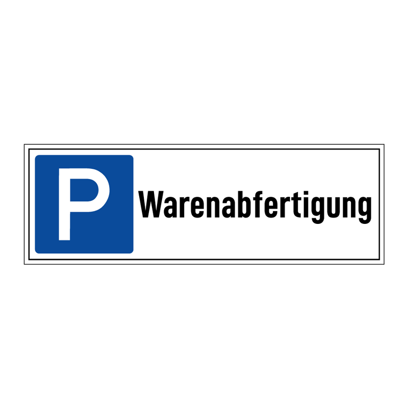 Warenabfertigung