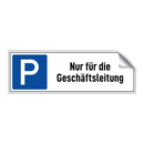 Nur für die Geschäftsleitung