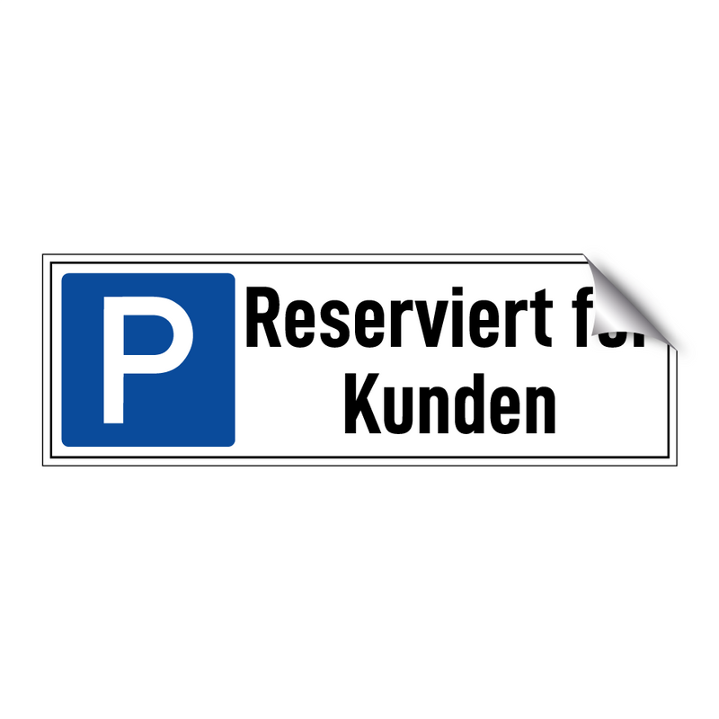Reserviert für Kunden