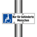 Nur für behinderte Menschen
