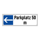 Parkplatz 50 m