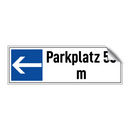 Parkplatz 50 m