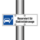 Reserviert für Elektrofahrzeuge