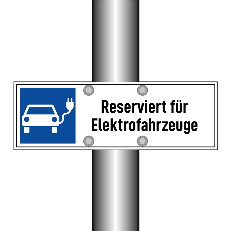 Reserviert für Elektrofahrzeuge