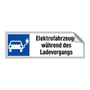 Elektrofahrzeuge während des Ladevorgangs