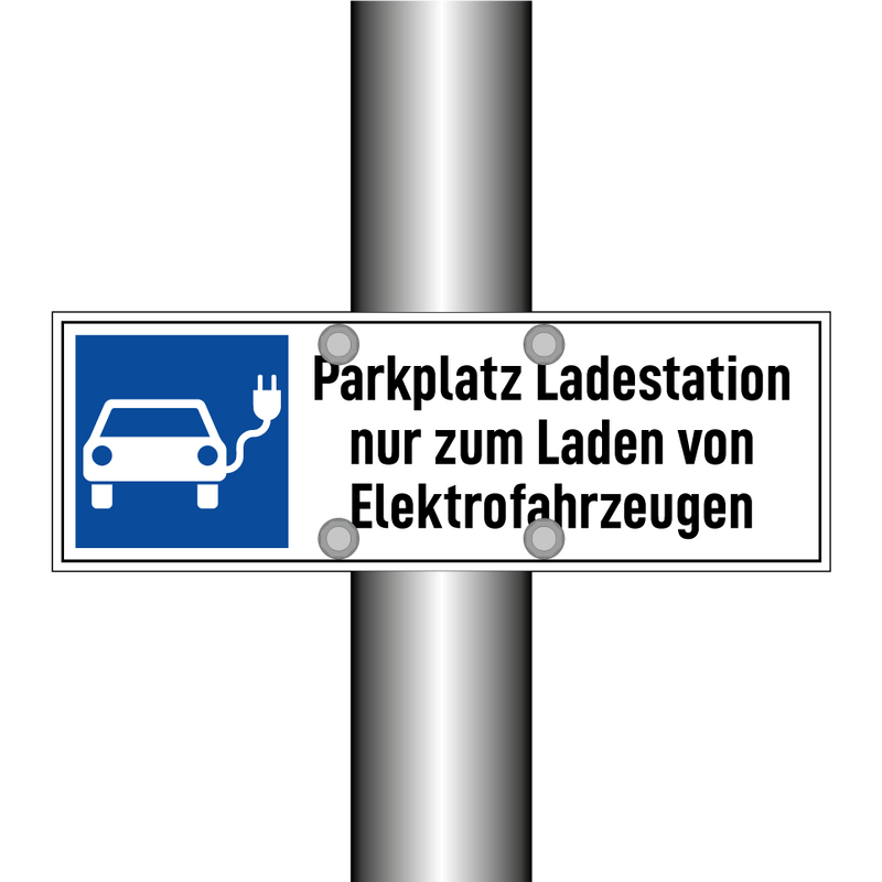 Parkplatz Ladestation nur zum Laden von Elektrofahrzeugen