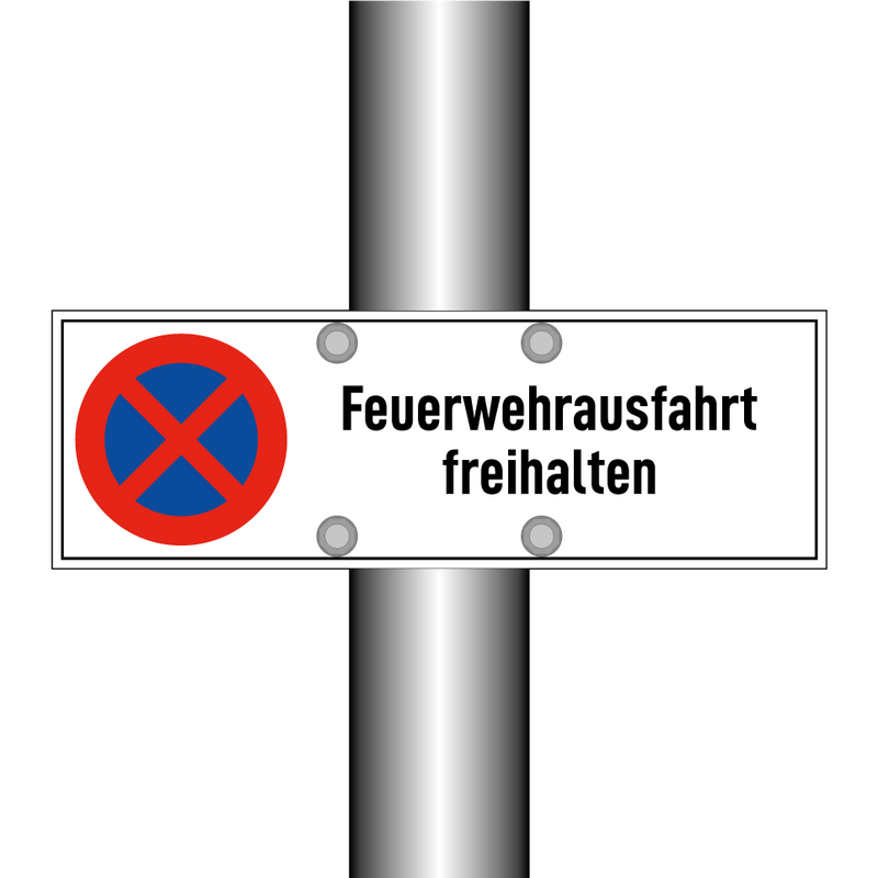 Feuerwehrausfahrt freihalten